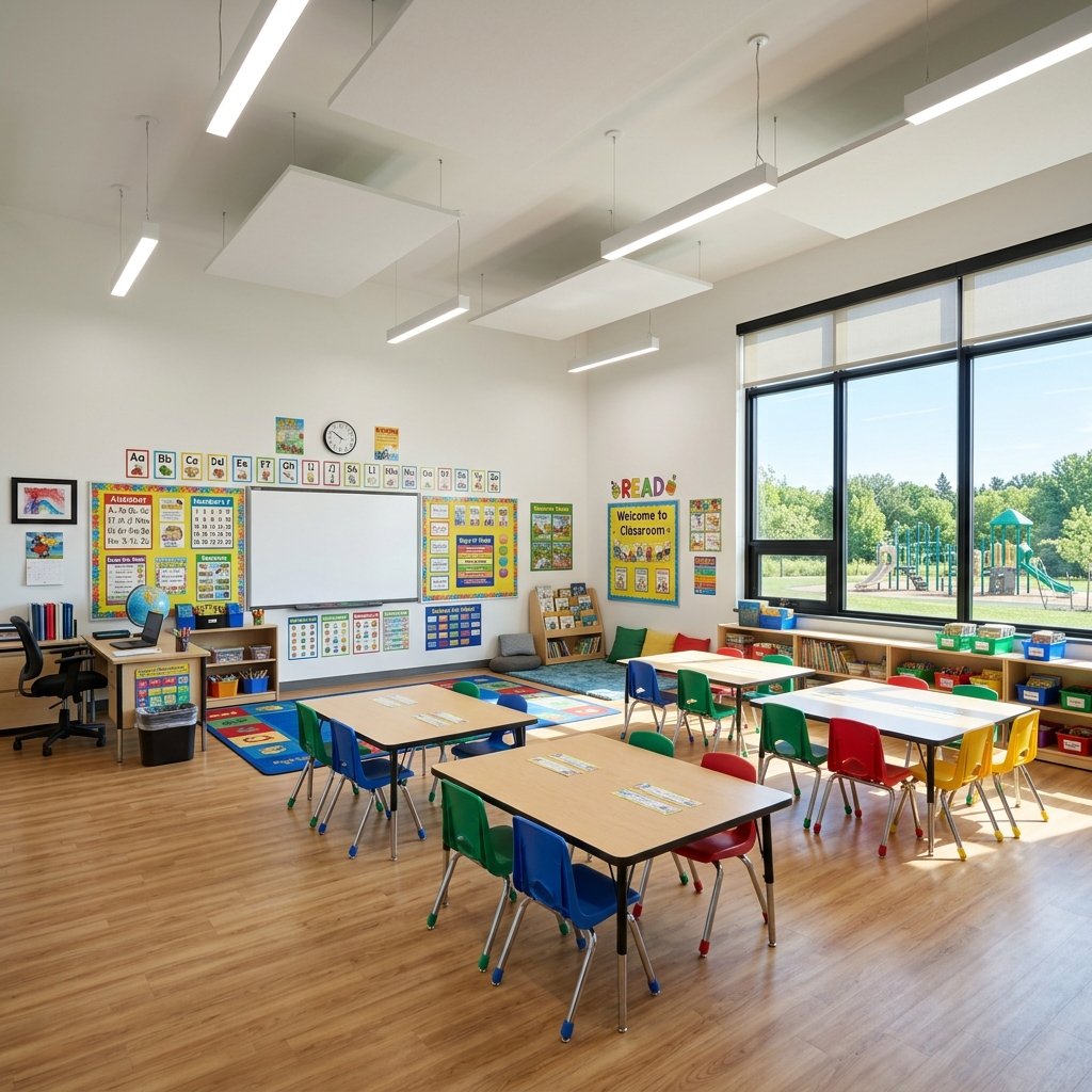 Salones de clase de nuestra escuela primaria y preescolar en Cuajimalpa